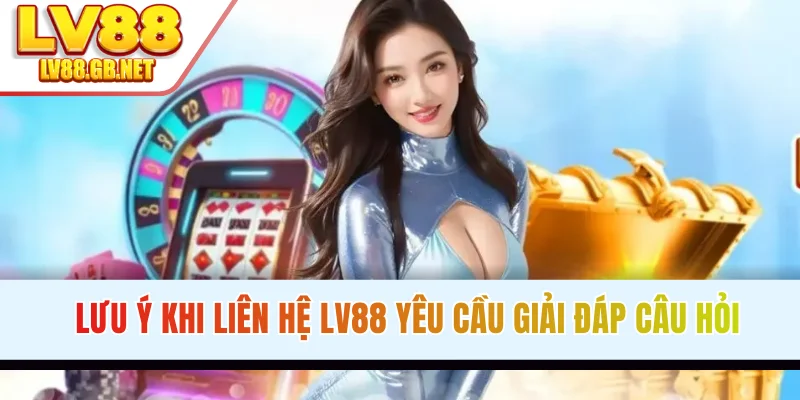 Lưu ý khi liên hệ LV88 yêu cầu giải đáp câu hỏi